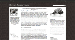 Desktop Screenshot of berean-journeymen.blogspot.com