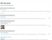 Tablet Screenshot of iooffthegrid.blogspot.com