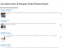 Tablet Screenshot of lgsrcfitnessblog.blogspot.com