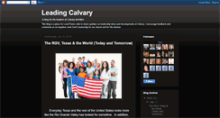 Desktop Screenshot of leadingcalvary.blogspot.com