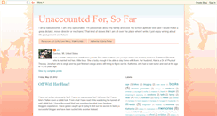 Desktop Screenshot of jill-unaccountedforsofar.blogspot.com