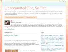 Tablet Screenshot of jill-unaccountedforsofar.blogspot.com