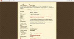 Desktop Screenshot of musasyplanetas.blogspot.com