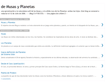 Tablet Screenshot of musasyplanetas.blogspot.com