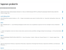 Tablet Screenshot of contoh-laporanprakerin.blogspot.com