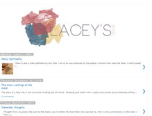 Tablet Screenshot of barefootandcrazylacey.blogspot.com