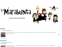 Tablet Screenshot of marabunteros.blogspot.com