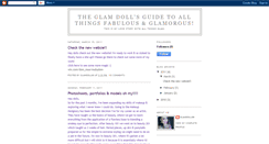 Desktop Screenshot of glamdoll88.blogspot.com