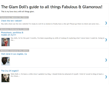 Tablet Screenshot of glamdoll88.blogspot.com