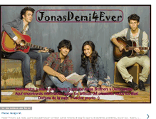 Tablet Screenshot of jonasdemi-4ever.blogspot.com