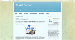 Desktop Screenshot of bdwebservices.blogspot.com