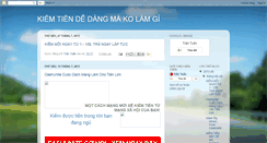 Desktop Screenshot of kinhdoanhtheomang11.blogspot.com