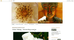 Desktop Screenshot of mohinadesigns.blogspot.com