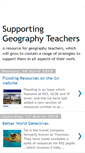 Mobile Screenshot of geographysupport.blogspot.com