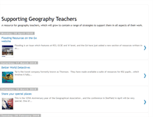 Tablet Screenshot of geographysupport.blogspot.com