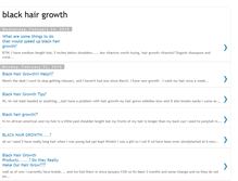 Tablet Screenshot of black-hair-growth21.blogspot.com