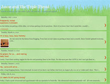 Tablet Screenshot of jaxonandthetriplethreat.blogspot.com