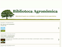 Tablet Screenshot of bibliotecagronomica.blogspot.com