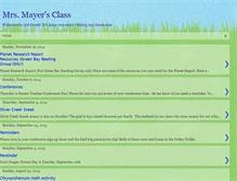 Tablet Screenshot of mayerclass.blogspot.com