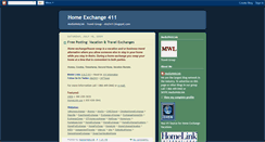 Desktop Screenshot of homeexchange411.blogspot.com