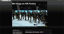 Desktop Screenshot of minbloggomaikhockey.blogspot.com