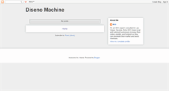 Desktop Screenshot of disenomachine.blogspot.com