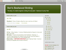 Tablet Screenshot of bens-bestwood-birding.blogspot.com