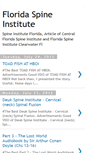 Mobile Screenshot of floridaspineinstitute.blogspot.com
