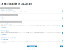 Tablet Screenshot of latecnologiaesunmundo.blogspot.com