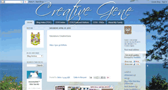 Desktop Screenshot of creativegene.blogspot.com
