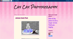 Desktop Screenshot of caycayphotography.blogspot.com
