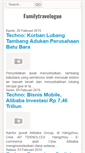 Mobile Screenshot of familytravelogue.blogspot.com