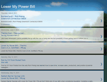 Tablet Screenshot of lowermypowerbills.blogspot.com