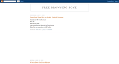 Desktop Screenshot of freebrowsingzone.blogspot.com