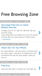 Mobile Screenshot of freebrowsingzone.blogspot.com
