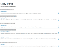 Tablet Screenshot of mydogwalking.blogspot.com