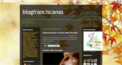 Desktop Screenshot of blogfranciscanas-psc.blogspot.com