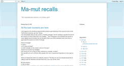 Desktop Screenshot of ma-mut.blogspot.com