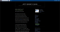 Desktop Screenshot of jeffboone.blogspot.com