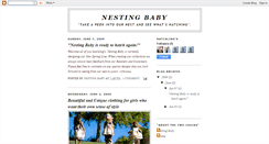 Desktop Screenshot of nestingbabyblog.blogspot.com