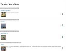 Tablet Screenshot of escanercotidiano.blogspot.com