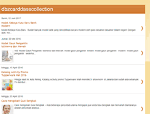 Tablet Screenshot of dbzcarddasscollection.blogspot.com