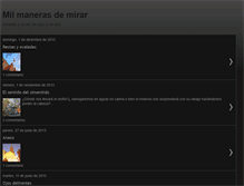 Tablet Screenshot of mismiradasypalabras.blogspot.com