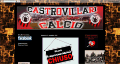 Desktop Screenshot of castrovillaricalcio.blogspot.com