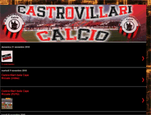 Tablet Screenshot of castrovillaricalcio.blogspot.com