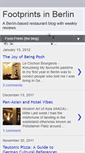 Mobile Screenshot of footprintsinberlin.blogspot.com