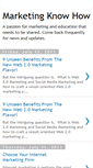 Mobile Screenshot of billsmarketing.blogspot.com