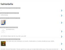 Tablet Screenshot of beautyfashionbella.blogspot.com