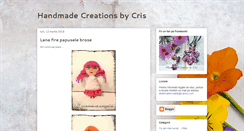 Desktop Screenshot of cris-handmadecreations.blogspot.com