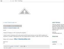Tablet Screenshot of beautycabby.blogspot.com